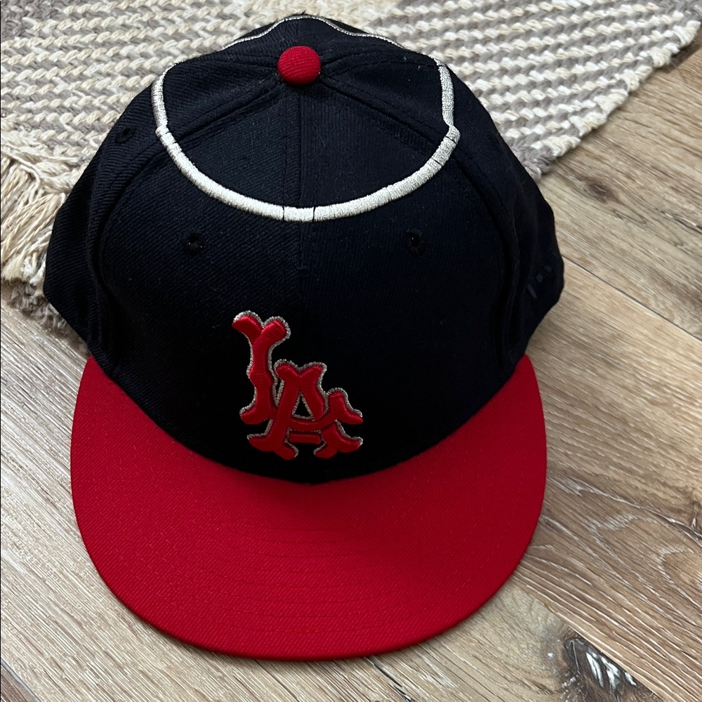 Los Angeles New Era Fitted Hat, Size 7 1/2